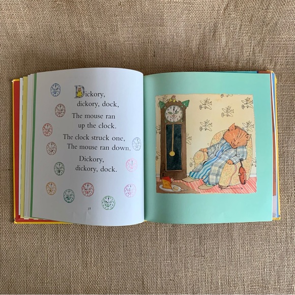 MY FIRST MOTHER GOOSE Hardback Book with Children’s Illustrated Poems & Rhymes - Picture 8 of 16